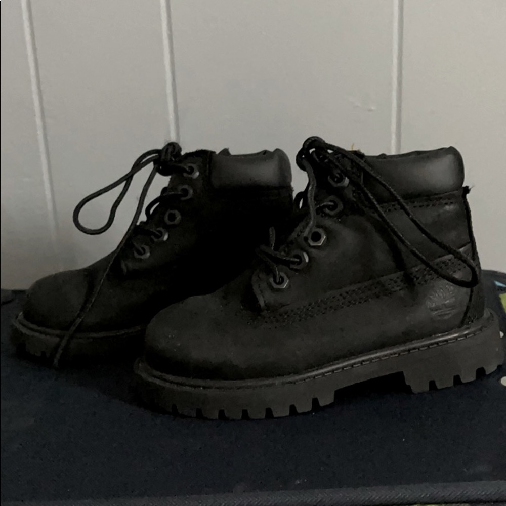 Toddler Black timberland